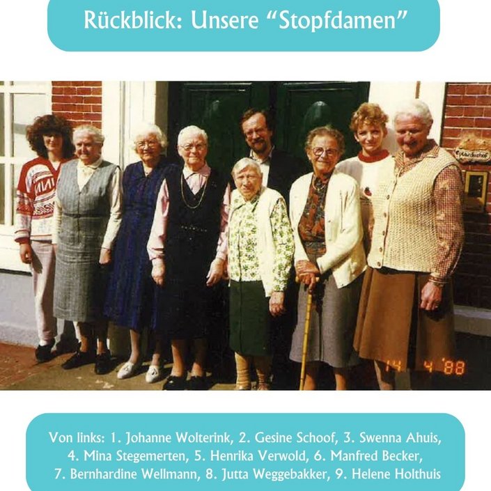 🧵💛 𝑬𝒊𝒏 𝑭𝒐𝒕𝒐. 𝑽𝒊𝒆𝒍𝒆 𝑬𝒓𝒊𝒏𝒏𝒆𝒓𝒖𝒏𝒈𝒆𝒏.

Dieses Bild entstand im Jahr 1988 und zeigt unsere damaligen „𝑺𝒕𝒐𝒑𝒇𝒅𝒂𝒎𝒆𝒏“ gemeinsam...
