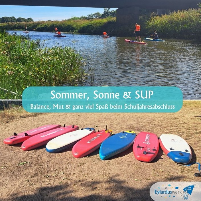 🌊🏄‍♂️ 𝑫𝒆𝒓 𝒍𝒆𝒕𝒛𝒕𝒆 𝑺𝒄𝒉𝒖𝒍𝒕𝒂𝒈? 𝑫𝒆𝒓 𝒅𝒖𝒓𝒇𝒕𝒆 𝒏𝒂𝒕ü𝒓𝒍𝒊𝒄𝒉 𝒃𝒆𝒔𝒐𝒏𝒅𝒆𝒓𝒔 𝒘𝒆𝒓𝒅𝒆𝒏. ☀️

Für den Hof Bouwer ging es zum Stand-up-Paddeln...